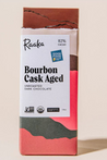 RAAKA Organic Dark Chocolate 82% cacao  (1.8 oz) - Bourbon Cask Aged