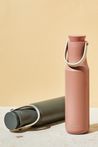 LocknLock Metro Bottle (16 oz) Double-wall Vacuum Insulated Tumbler - Pink, Grey